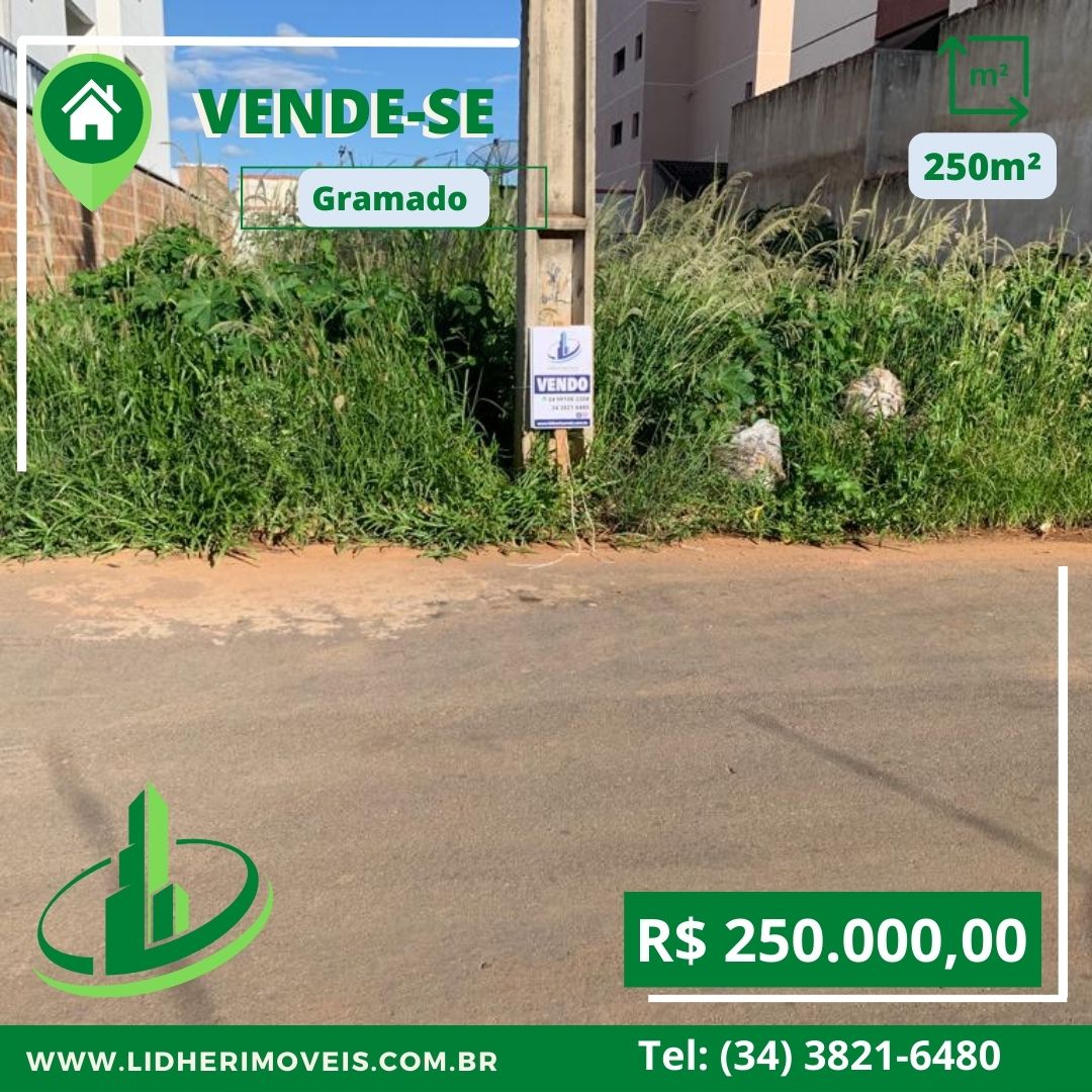Terreno Residencial para Venda no Gramado em Patos de Minas