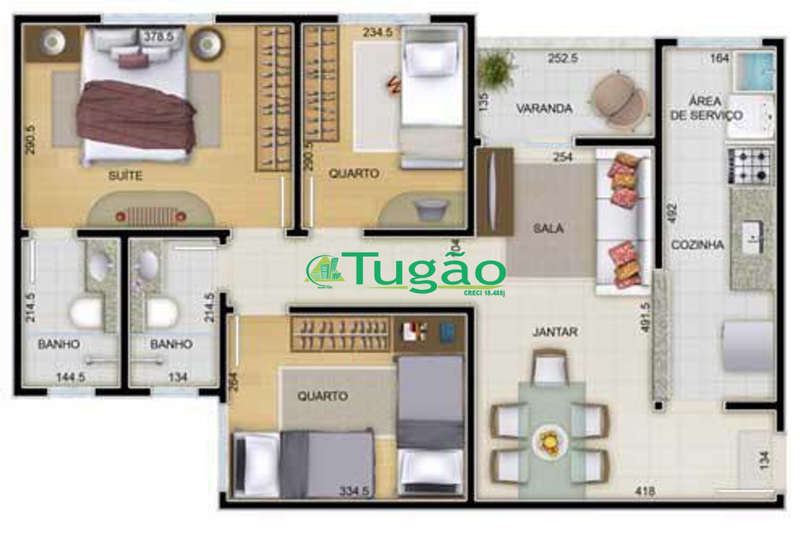 Apartamento com 3 quartos à venda, 70m² — foto 15 de 19